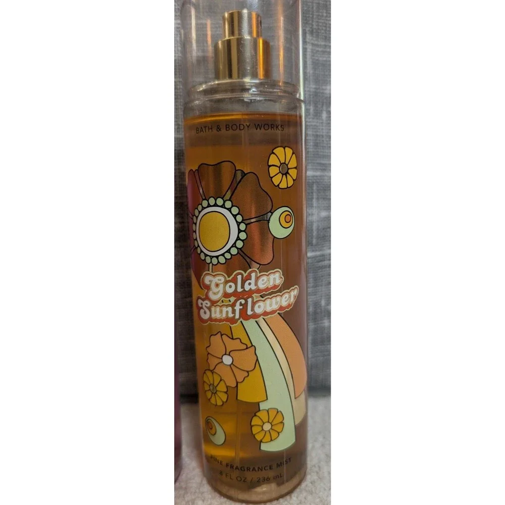 Bath & Body Works Groovy Collection Fine Fragrance Mist Lot of 3 Full 8 fl oz